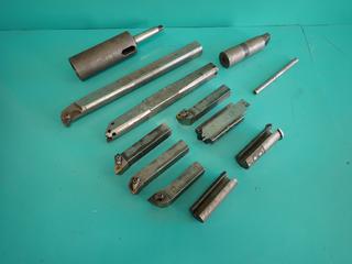 Qty Of Tool Holders, Sunnen Truing Sleeve And Lathe Cutting Tool Holder **Located In Edmonton**