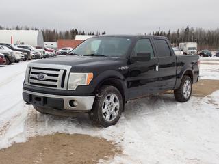 2012 Ford F150 XLT 4X4 Crew Cab Pickup c/w 5.0L, A/T, Backup Camera, Tonneau Cover And 275/60R20 Tires. Showing 325,964kms. VIN 1FTFW1EFXCFA32242 *Note: Rust Spots* **Located In Fort McMurray**