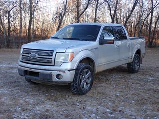 2010 Ford F150 Platinum 4X4 Crew Cab Pickup c/w 5.4L, A/T, Power Sunroof, Tonneau Cover And 275/55R20 Tires. Showing 505,016kms. VIN 1FTFW1EV1AFA37608 *Note: Rust Spots Throughout, Windshield Cracked* **Located In Edmonton**