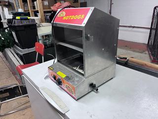 Vevor NB-RGG-001 Electric Hot Dog Cooker, C/w 110-120V *May Require Repairs* SNc221005 *Located In Fernie, BC*