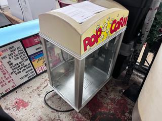 Popcorn Machine, *Requires Repairs* *Located In Fernie, BC*