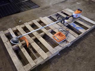 Unused STIHL FSA 135R 28-36V Trimmer c/w Battery And Charger **Located In Fort McMurray**