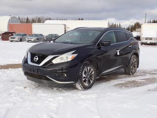 2017 Nissan Murano SV AWD SUV c/w 3.5L V6, A/T, Power Sunroof And 235/65R18 Tires. Showing 177,372kms. VIN 5N1AZ2MHXHN118802 *Note: Previously Registered In Saskatchewan* **Located In Fort McMurray**