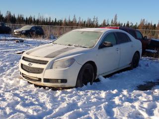 2008 Chevrolet Malibu  4-Door Sedan c/w 2.4L ECOTEC, 4-Cyl And 205/55R17 Tires. VIN 1G1ZG57B48F284046 *Note: No Key, Running Condition Unknown, Buyer Responsible For Removal* **Located In Fort McMurray**