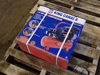 King Canada Model 8449C 1.5hp 2-Gal Air Compressor **Located In Fort McMurray**