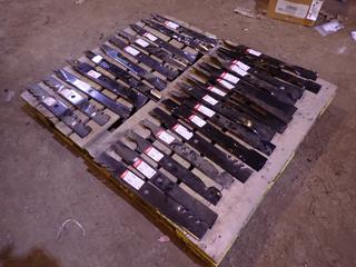 Qty Of Assorted Oregon Mower Blades **Located In Fort McMurray**