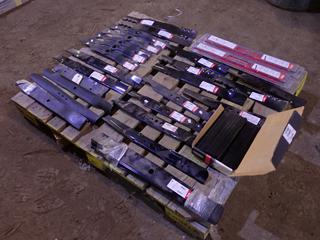 Qty Of Assorted Oregon Mower Blades **Located In Fort McMurray**