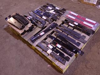 Qty Of Assorted Oregon Mower Blades **Located In Fort McMurray**