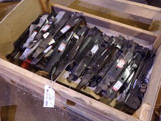 Qty Of Assorted Oregon Mower Blades **Located In Fort McMurray**