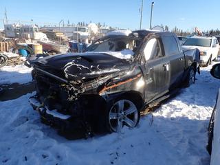 2015 Dodge Ram 1500 4X4 Crew Cab Pickup c/w 5.7L. VIN 1C6RR7MT7FS643590 *Note: Missing Tires, Parts Only, No Key, Running Condition Unknown, Buyer Responsible For Removal* **Located In Fort McMurray**