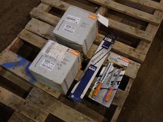 Qty Of STIHL Oilomatic 1.5mm Chainsaw Chain c/w Husqvarna 18in Chainsaw Bar And STIHL Sharpening Kit **Located In Fort McMurray**