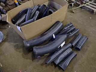Qty Of Assorted Lawn Mower Chute Pipe And STIHL Bower Pipe **Located In Fort McMurray**