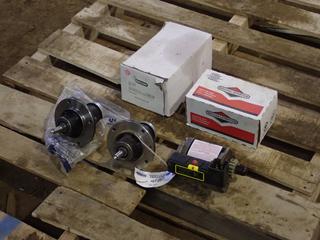 Oregon Electric Starter Motor, Johnson Electric Starter, Briggs & Stratton Motor Start And Spindle Assembley **Located In Fort McMurray**