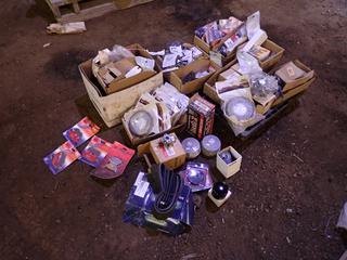 Qty Of Mufflers, EBC Brake Pads, Tire Tubes, Seals And Assorted Supplies **Located In Fort McMurray**