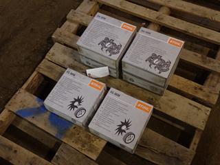 (2) Unused STIHL BK-MM Bolo Tines Cultivator Attachment c/w (2) Unused STIHL FC-MM Edger Attachments **Located In Fort McMurray**  