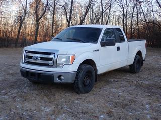 2014 Ford F150 XLT 4X2 Pickup c/w 3.7L, A/T And 245/70R17 Tires. Showing 392,735kms. VIN 1FTEX1CM1EFC19270 *Note: Engine Light On, Runs Rough* **Located In Edmonton**