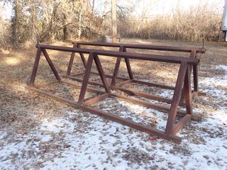 (2) 154in X 3ft X 42in Pipe Stands **Located In Edmonton**