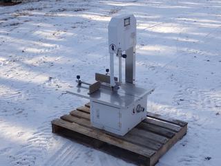 Rok Model 80010 10in 120V Meat Cutting Bandsaw w/ 82in Blade **Located In Edmonton**