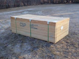 Qty Of (40) Pieces Of 8ft X 4ft 18.5 Blister CSP Utility Grade Plywood **Located In Edmonton**