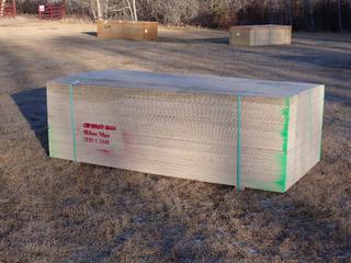 Qty Of (50) Pieces Of 8ft X 4ft 15.5mm Blister CSP Utility Grade Plywood **Located In Edmonton**