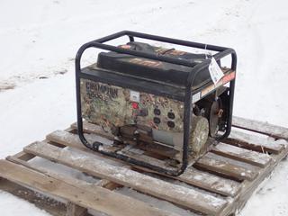 Champion 100104 3000W 120V Single Phase Generator w/ 196cc Gas Motor **Located In Edmonton**