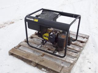 Homelite LR4300 3800 Watt 120/240V Single Phase Generator w/ Subaru Robin EY28 7.5HP Gas Motor. SN HA1120268 **Located In Edmonton**