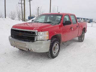 2013 Chevrolet Silverado 3500HD 4X4 Extended Cab Pickup c/w 6L, V8, A/T And 265/70R17 Tires. Showing 73,561kms. VIN 1GC1KVCG3DF133360 *Note: Rust, Scratches, Dents* *PL#6 **LOCATED @ 210 MACDONALD CRESCENT, FORT MCMURRAY, AB**