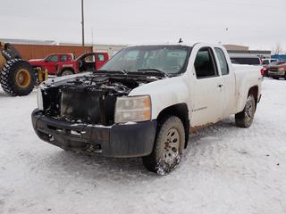 2010 Chevrolet Silverado 4X4 Extended Cab Pickup c/w V8, A/T And LT265/70R17 Tires. VIN 1GCSKPEA5AZ114392 *Note: Parts Only*  PL37 **LOCATED @ 210 MACDONALD CRESCENT, FORT MCMURRAY, AB**