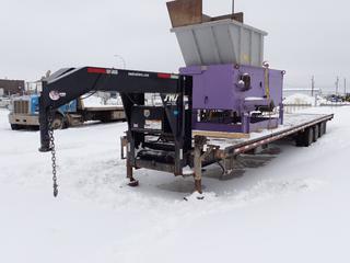 2021 ABU Trailers 42ft Tridem Gooseneck Trailer c/w 30,000lb GVWR, 10,000lb GAWR, 20% Tilt, 8ft Gooseneck, 17,500lb Cap. Winch And ST235/80R16 Tires. CVIP 04/2026. VIN 4UGFG4230MD036049 *Note: Contents Not Included* PL#99 **LOCATED @ 210 MACDONALD CRESCENT, FORT MCMURRAY, AB**