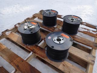 Qty Of (4) Rolls Of RW90-XLPE 14AWG Wire ** LOCATED IN EDMONTON**