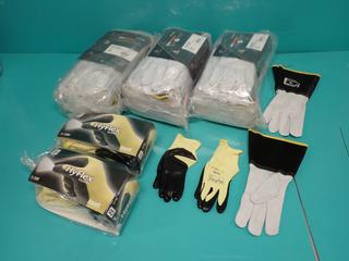 Qty Of (36) Unused Pairs Of Superior Glove Endura Size M Welding Gloves c/w (24) Unused Pairs Of Ansell Size 8 Hyflex Gloves ** LOCATED IN EDMONTON**