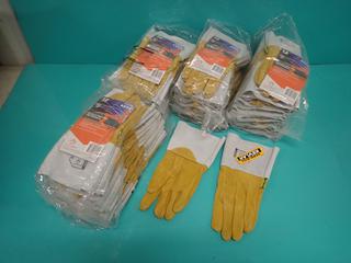 Qty Of (48) Unused Pairs Of Superior Glove Size XL Endura Deerskin Welding Gloves ** LOCATED IN EDMONTON**