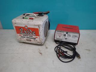 Exide Minute Man Fast Charger c/w Motomaster 6V/12V Battery Charger ** LOCATED IN EDMONTON**