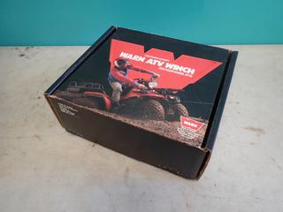 Unused Warn 12VDC 1500lb Cap. ATV Winch  ** LOCATED IN EDMONTON**