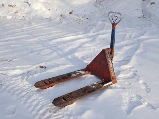 Mobile Materials ML55 5500lb Cap Pallet Jack ** LOCATED IN EDMONTON**