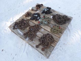 Qty Of Assorted Lifting Chain ** LOCATED IN EDMONTON**
