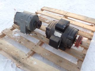 Prestolite-Leland 115/230V Single Phase Electric Motor c/w General Electric 115/230V Single Phase Motor ** LOCATED IN EDMONTON**