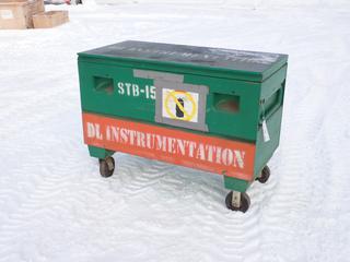 Greenlee 48in X 24in X 24in Storage Box **LOCATED IN EDMONTON**