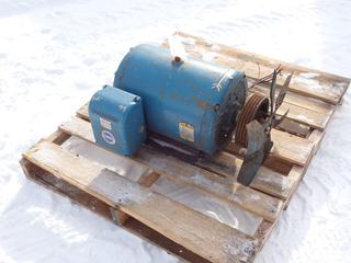 Baldor 230/460V 3-Phase Industrial Motor w/ Fan. SN 6781 **LOCATED IN EDMONTON**