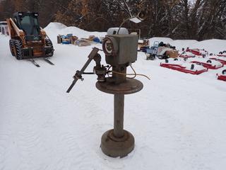 The Pine 300A 110V Single Phase Drill Grinder w/ Stand. SN 029 **LOCATED IN EDMONTON**