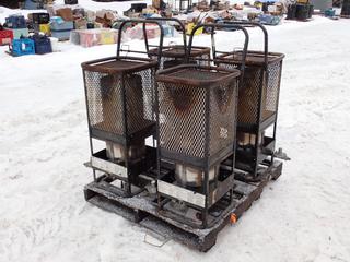 Qty Of (4) Sun Blast Model CR125AZNA220206 125,000 BTUH Natural Gas Radiant Heaters  **LOCATED IN EDMONTON**
