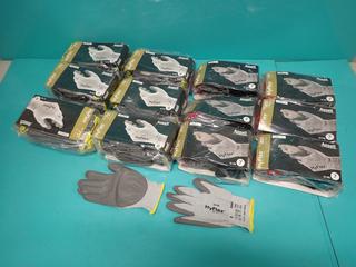 Qty Of Unused Ansell Size 7 And 8 Hyflex Gloves **LOCATED IN EDMONTON**