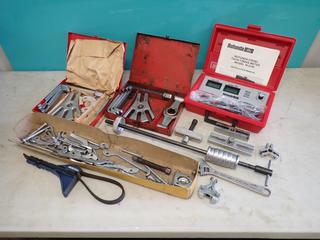 Rotunda Diesel Tach/Timing Meter And (2) Proto Wheel Pullers **LOCATED IN EDMONTON**