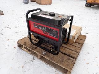 Craftsman Model 580327040 2400W Generator c/w Briggs & Stratton 5hp Engine And Premium Pneumatic Wheel Kit **LOCATED IN EDMONTON**