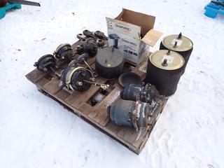 Qty Of Air Bags, Air Brake Chambers And Air Slack Adjusters ** LOCATED IN EDMONTON**