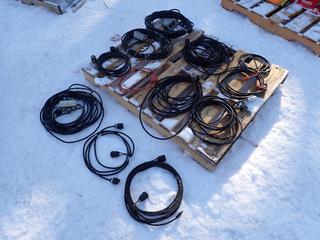 Qty Of Heavy Duty Extension Cords And Assorted Cords **LOCATED IN EDMONTON**