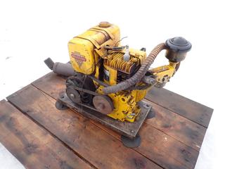 Clinton Engines Generator c/w GEM 3 1/4HP Cast Iron Sleeve And Extra Belt *Note: Pulls Over, Does Not Start* **LOCATED IN EDMONTON**