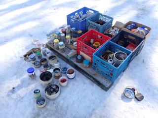 Qty Of Fram Oil Filters, Fog Lamps, Nuts, Bolts, Screws, Rivets, Washers, Clamps, Snap In Flange, 14in Gauge Wire, Ramp Plates And Assorted Supplies **LOCATED IN EDMONTON**