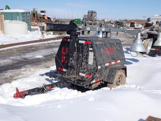 2008 Terex AL-4000 6Kw S/A Light Tower C/w Kubota D-1105 Diesel Engine, 2in Ball Hitch, (3) Lights And ST205/75R15 Tires. SN AL40H-2521 *Note: VIN OBL* **LOCATED @ 1 SUNSET BOULEVARD, FORT MCMURRAY, AB**