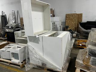 (2) Base Cabinets C/w Upper Cupboard **LOCATED @ 15311 - 128 Ave, Edmonton, AB**